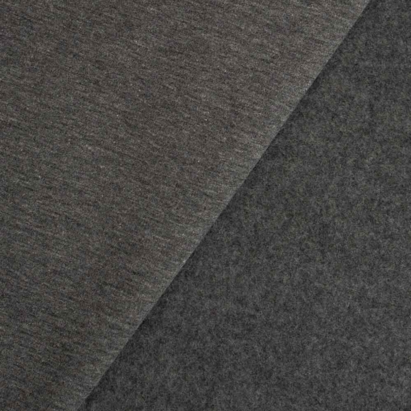 Winter Sweat Soft Brushed Clara anthra meliert