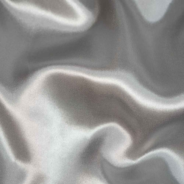 Satin schwer entflammbar B1 DIN4102 280cm breit silber