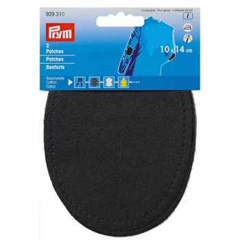 Prym Patches 10x14cm schwarz