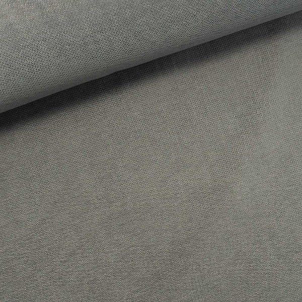 Jacquard Dekostoff Velour Samba grau