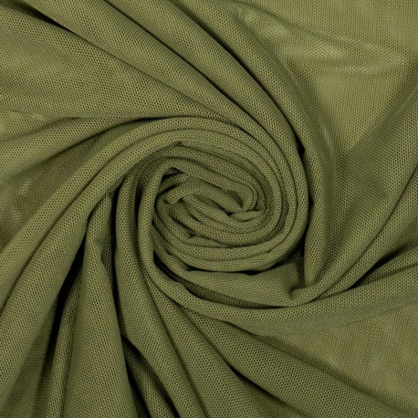 Soft Mesh elastisch oliv
