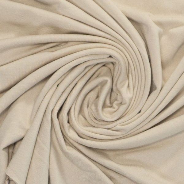 Bamboo Jersey hellbeige