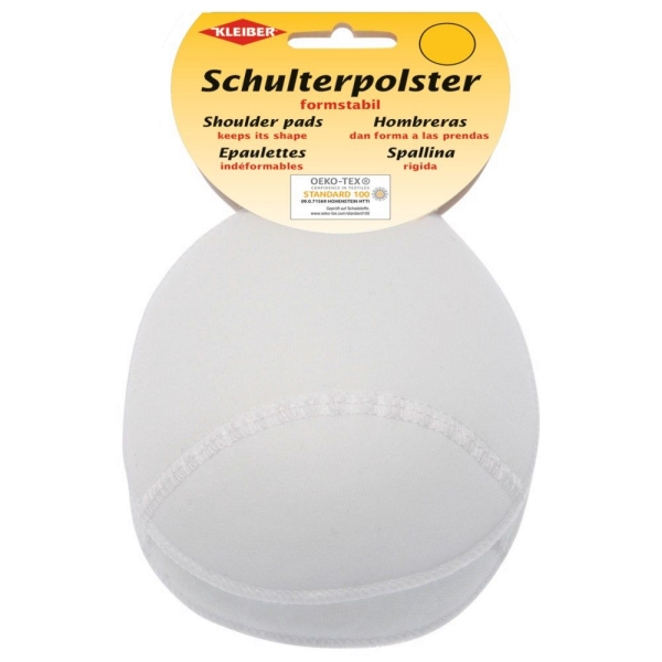 Kleiber Schulterpolster Raglan 2 Stk. weiß