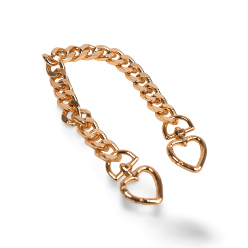 EvLis Taschenkette Herz gelbgold