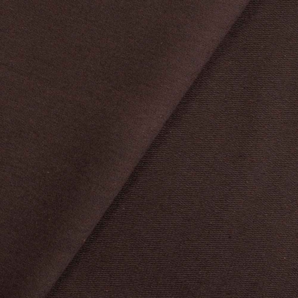 French Terry Sweat Clara dunkelbraun