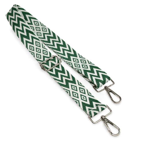 EvLis Taschengurt Fertig Set Boho grün silber