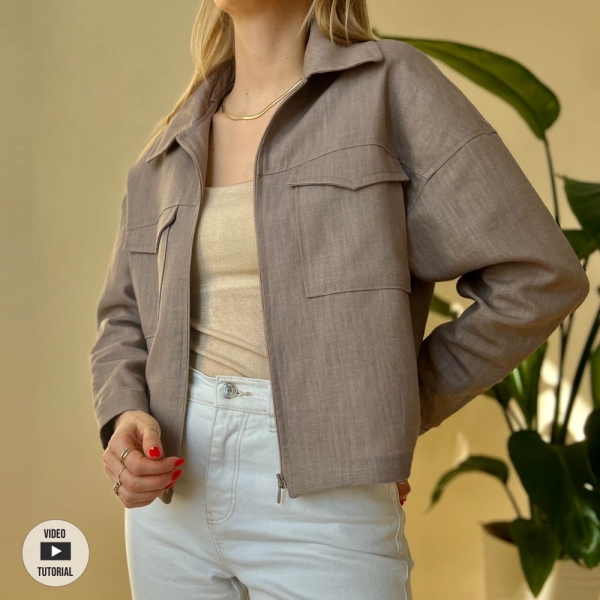 Schnittmuster sewingmachina Jacke Jens