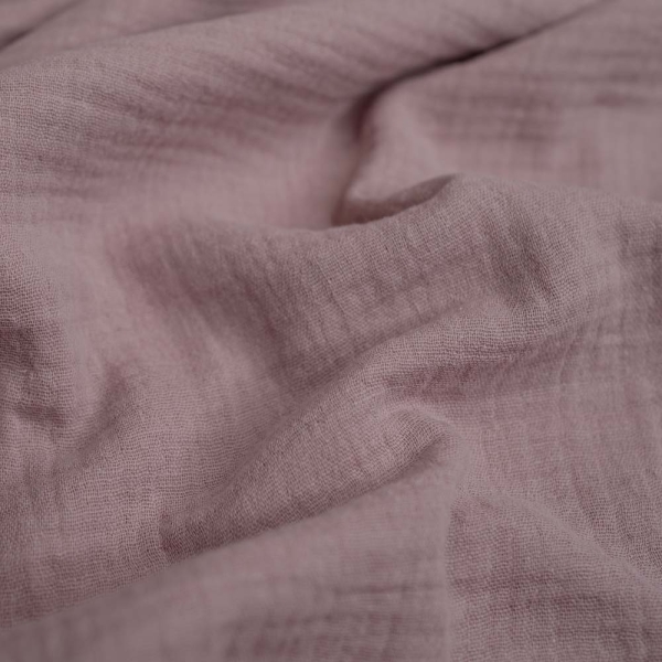Musselin Double Gauze Amelie altrosa hell