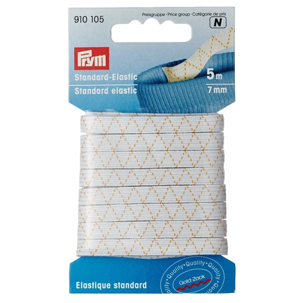 Prym Standard-Elastic Gummiband 5mx7mm