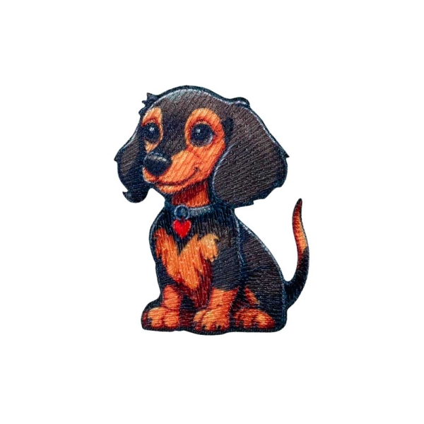 Applikation Hund dunkelbraun