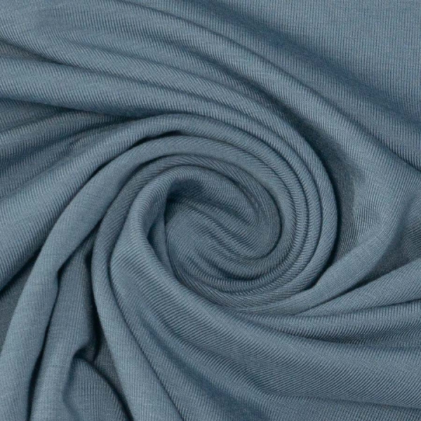 Bamboo Jersey jeansblau