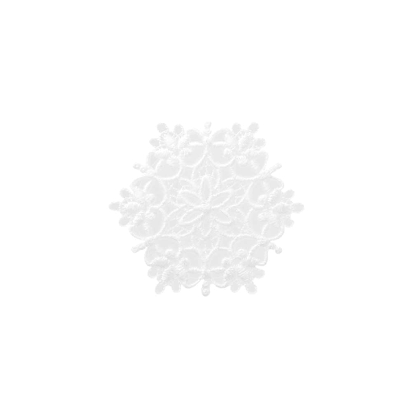 Applikation Häkelmandala Ornament