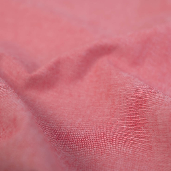 Baumwoll Popeline MELIERT rot