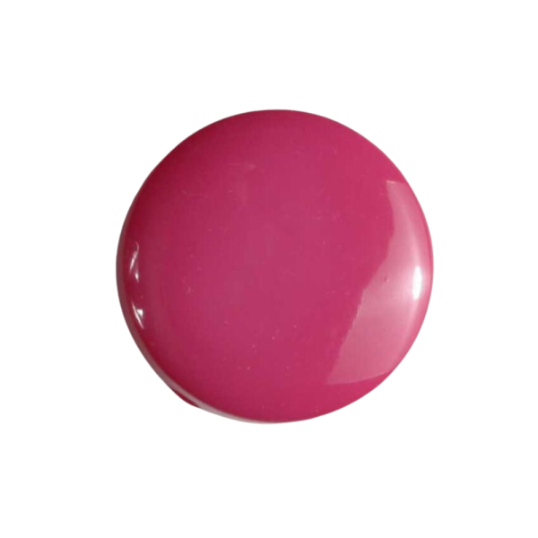 Modeknopf 13mm glänzend pink
