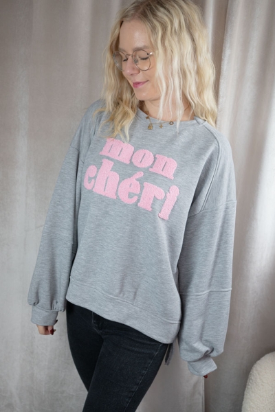 Sweater Mon Cherí grau