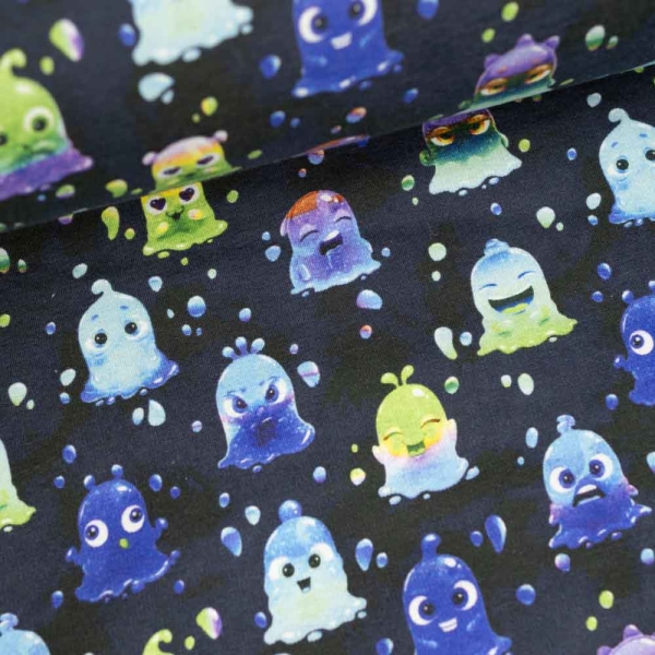 Alpensweat kleine Monster navy