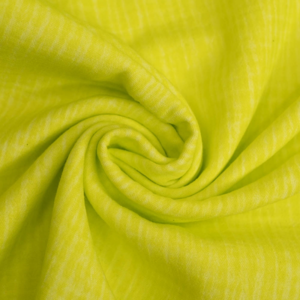 Musselin Double Gauze Vintage neongelb