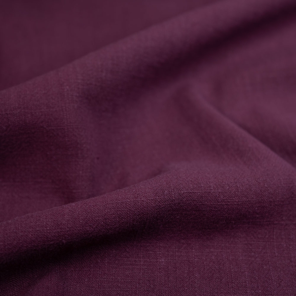 Leinen Stonewashed beere dunkel