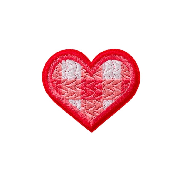 Applikation Herz mit Pfeilen