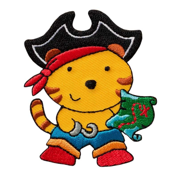 Applikation Tiger-Pirat