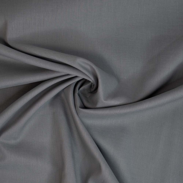 Voile Batist Baumwolle grau