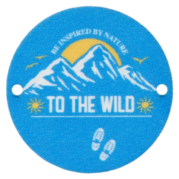 Zierteil To the wild blau 30mm