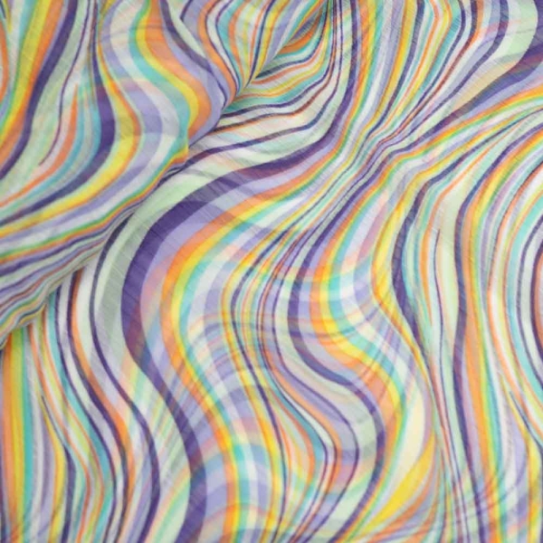 Chiffon Retro Waves flieder