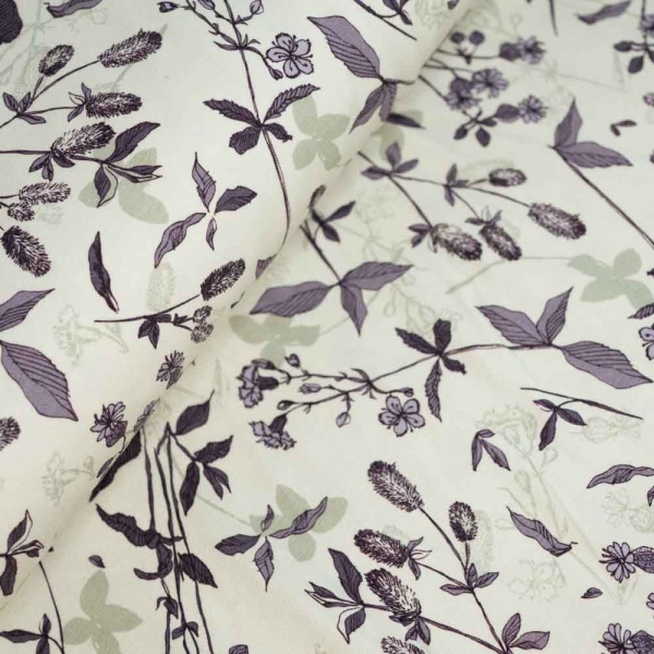 Baumwolljersey Nelken mint hell