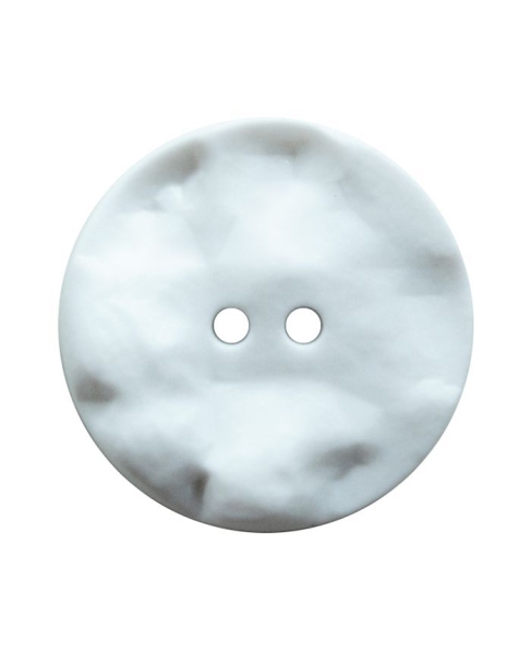 Modeknopf 20mm weiß struktur