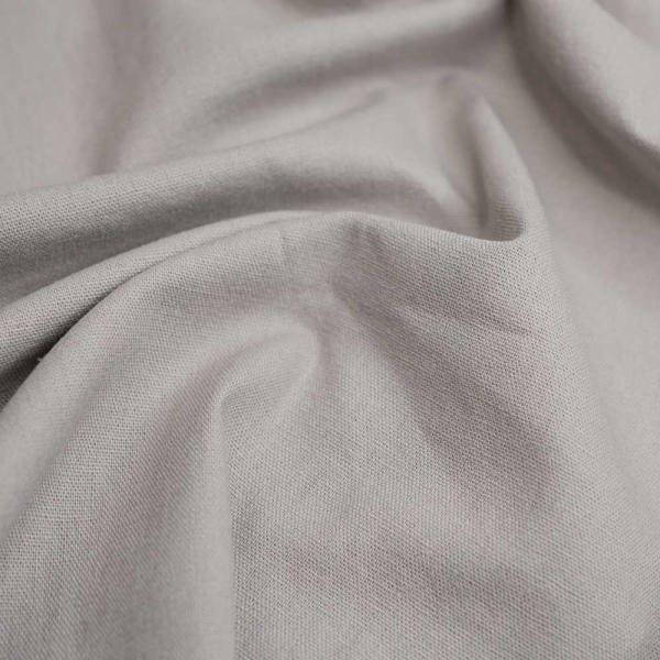 Leinen Baumwolle taupe hell