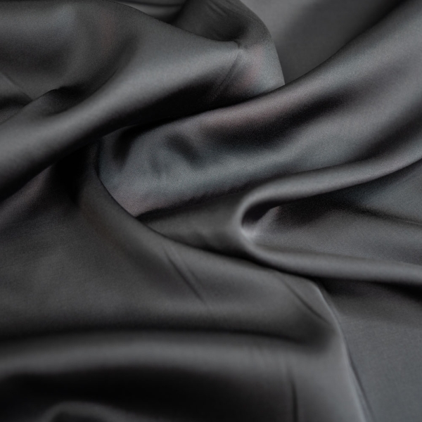 Festtags Viskosesatin anthrazit