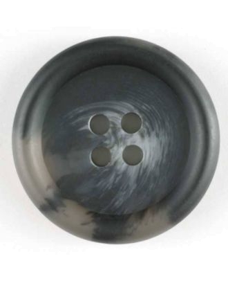 Modeknopf marmoriert 20mm grau