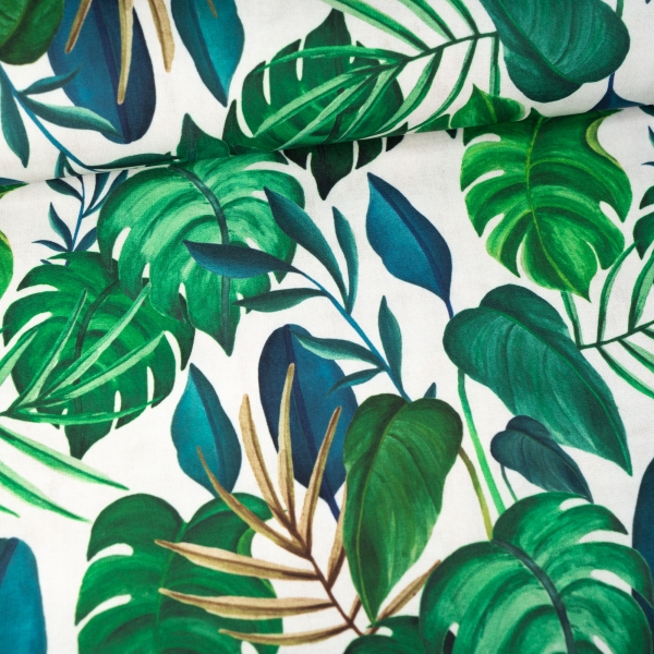 Canvas beschichtet Palmenblätter natur
