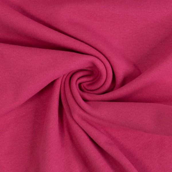 50cm Zuschnitt Feinstrick Bündchen pink