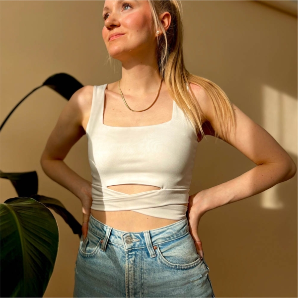 Schnittmuster sewingmachina Top Eckhart