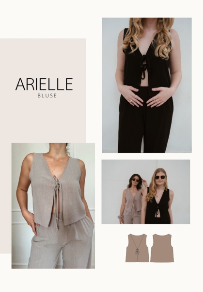 Schnittmuster Arielle Bluse sewityourselfpattern
