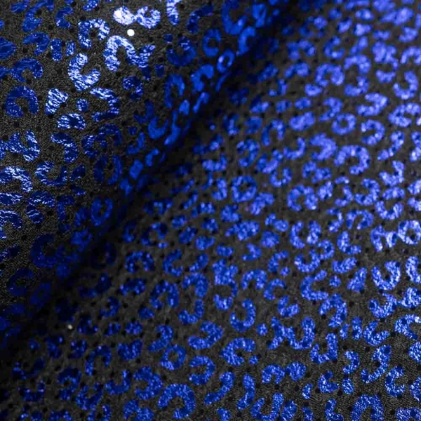 Folienjersey Leo royalblau