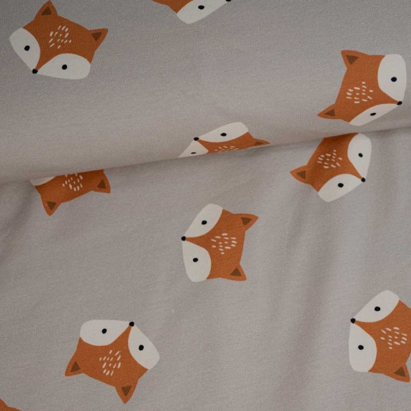 French Terry Sweat Fuchs beige