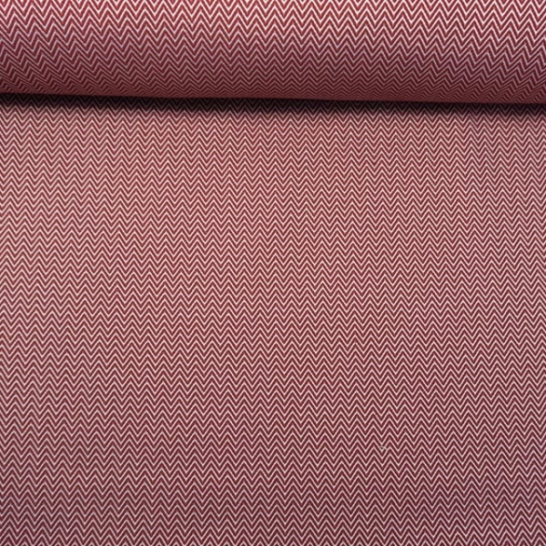 Jacquard Dekostoff Fuji bordeaux