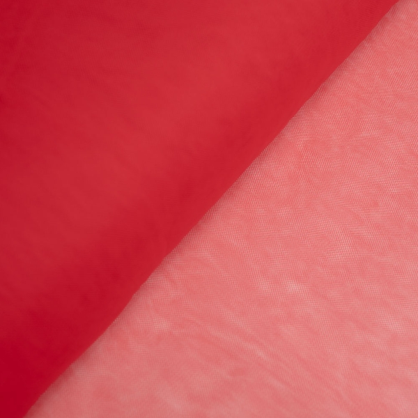 Kleidertüll 300cm breit rot