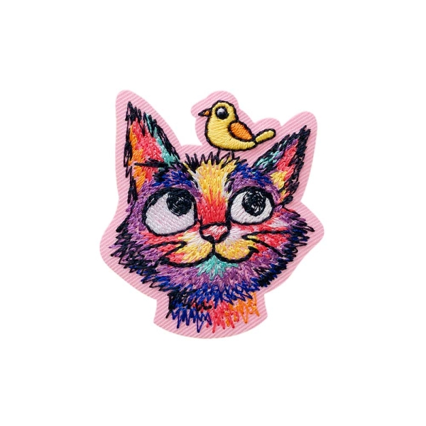 Applikation Katze bunt