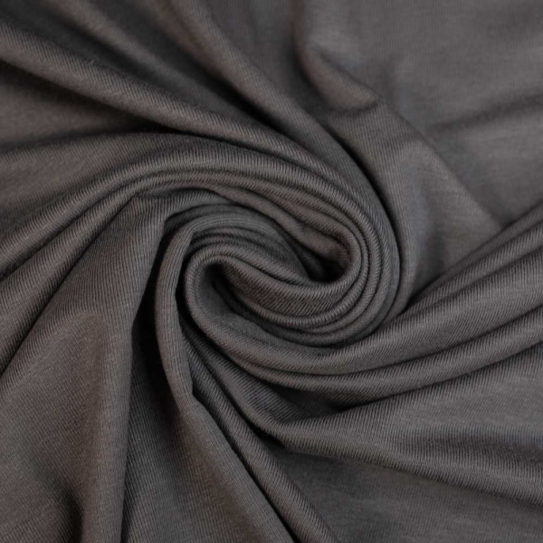 Viskosejersey Uni taupe