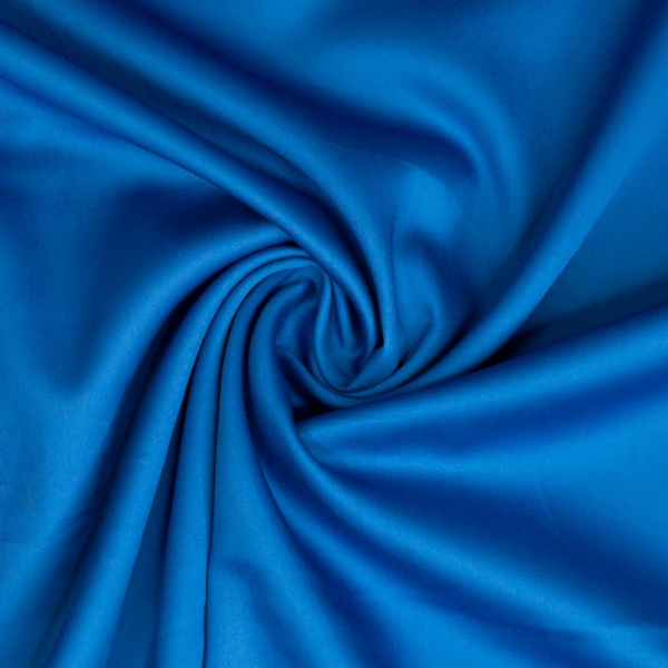 Baumwollsatin Luxury Soft royalblau