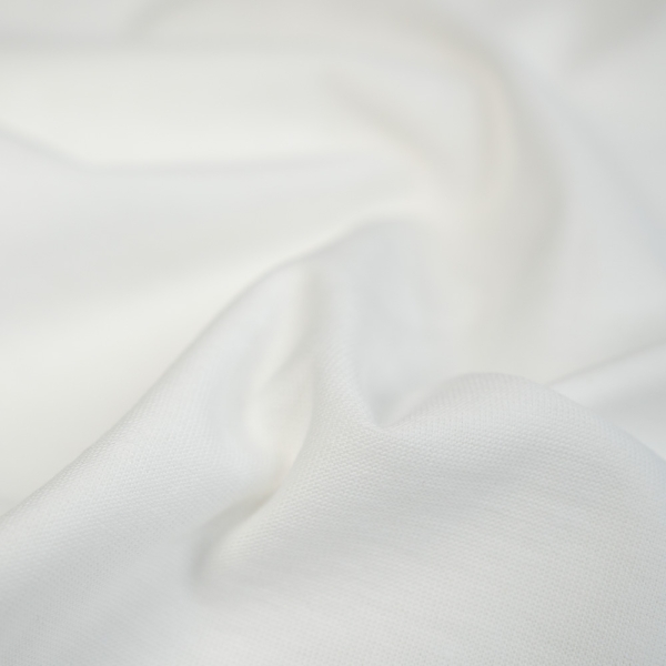 Baumwolljersey 100% Baumwolle ecru