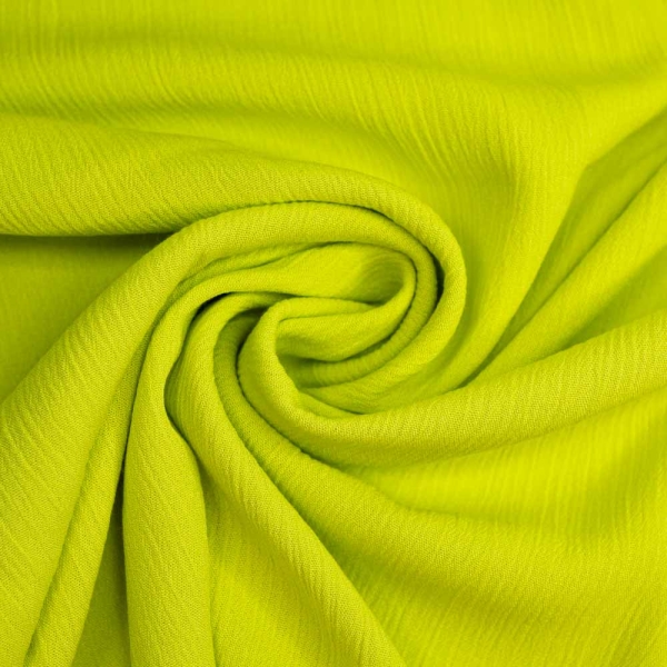 Viskosewebware Crinkle lime