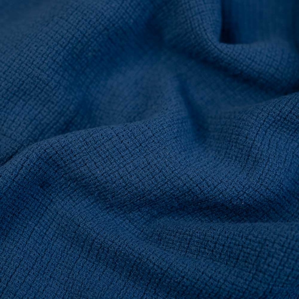 Baumwolle Etamin washed jeansblau