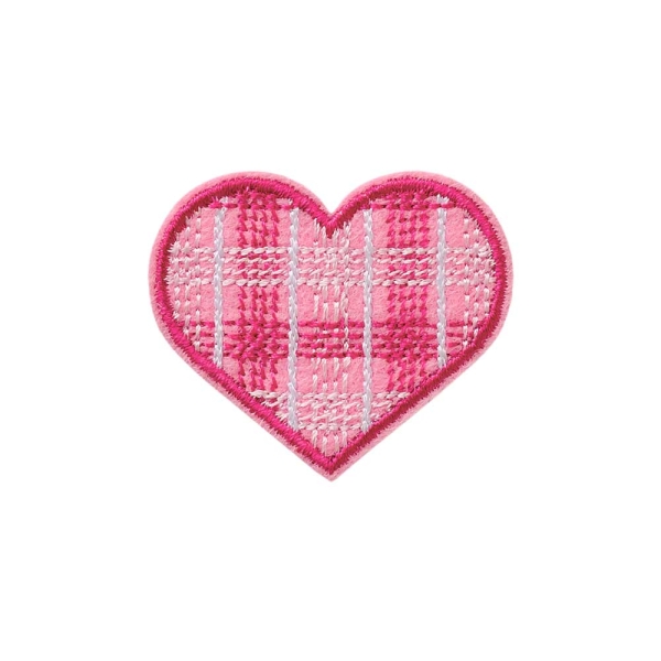 Applikation Herz karriert