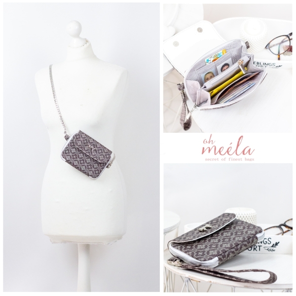 Schnittmuster ohWalli mini Portemonnaie ohmeela