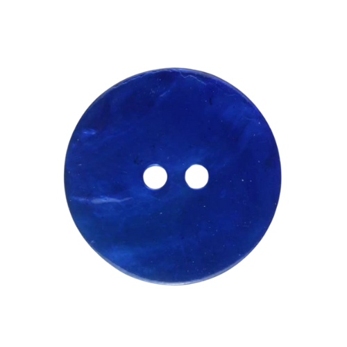 Perlmuttknopf 25mm dunkelblau