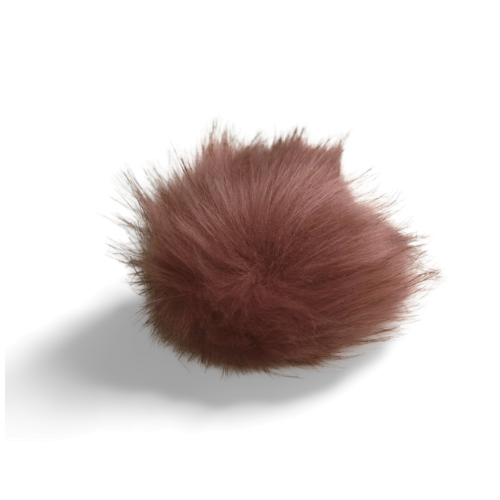 Evlis Bommel 100% Kunsthaar altrosa